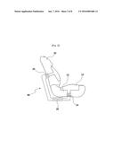 VEHICLE SEAT PROVIDED WITH CHANNEL diagram and image