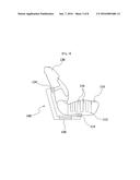 VEHICLE SEAT PROVIDED WITH CHANNEL diagram and image