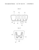 VEHICLE SEAT PROVIDED WITH CHANNEL diagram and image