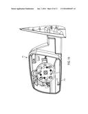 VEHICLE EXTERIOR DOOR HANDLE WITH LIGHTING MODULE diagram and image