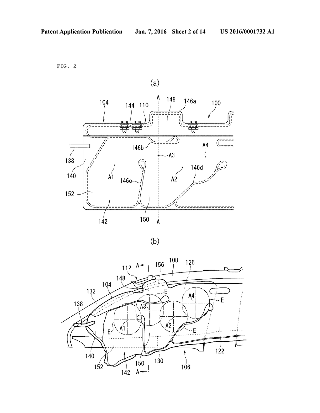 Curtain Airbag - diagram, schematic, and image 03