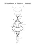 PRE-DEPLOYED PARACHUTE diagram and image