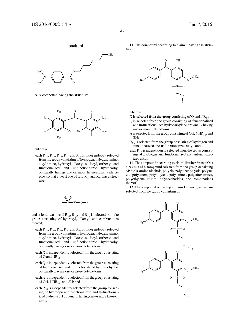 UV-ABSORBING COMPOUNDS WITH AT LEAST ONE REACTIVE HYDROGEN - diagram, schematic, and image 28