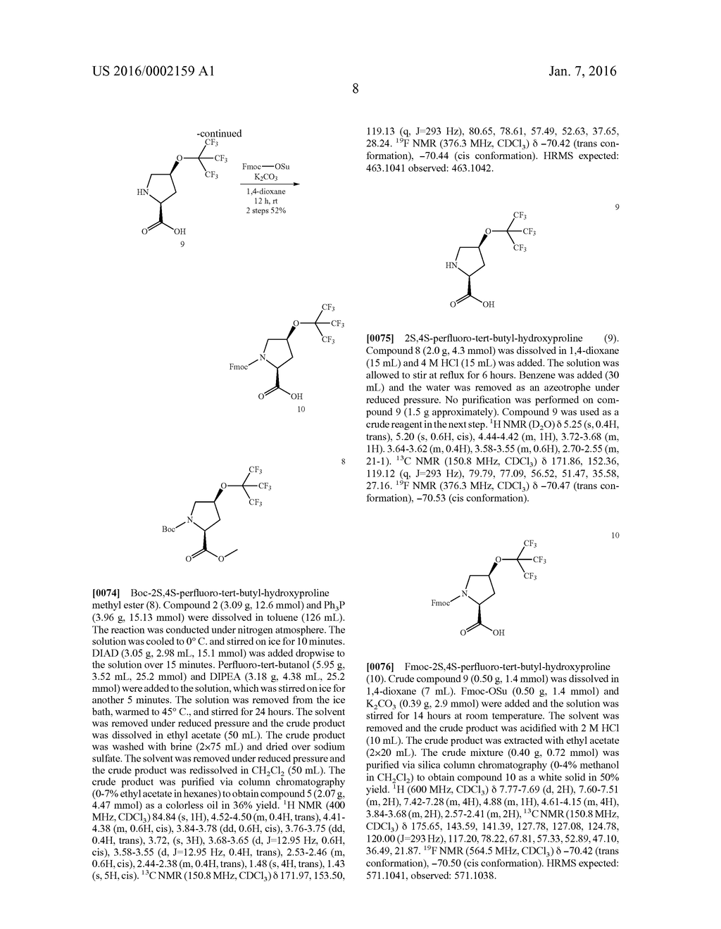 PERFLUORO-TERT-BUTYL HYDROXYPROLINE - diagram, schematic, and image 15