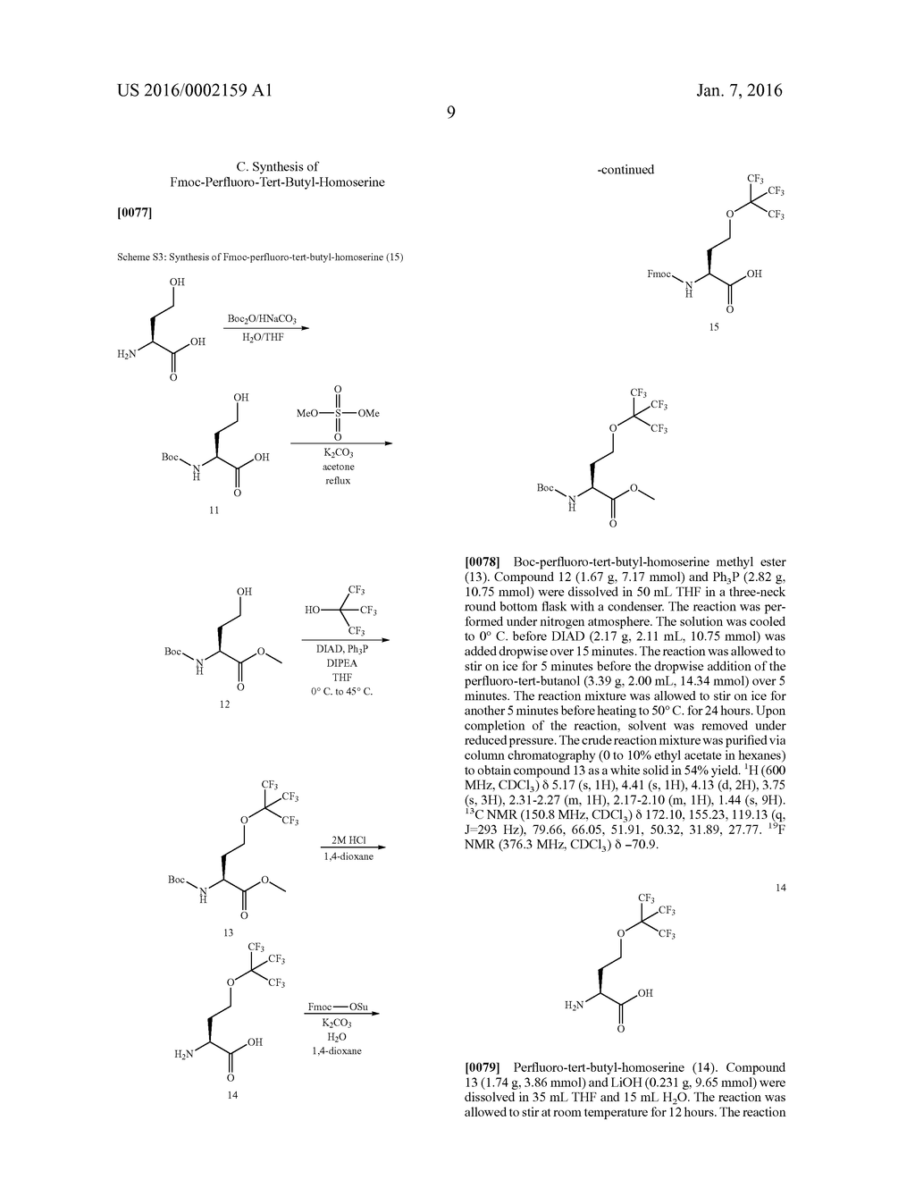 PERFLUORO-TERT-BUTYL HYDROXYPROLINE - diagram, schematic, and image 16