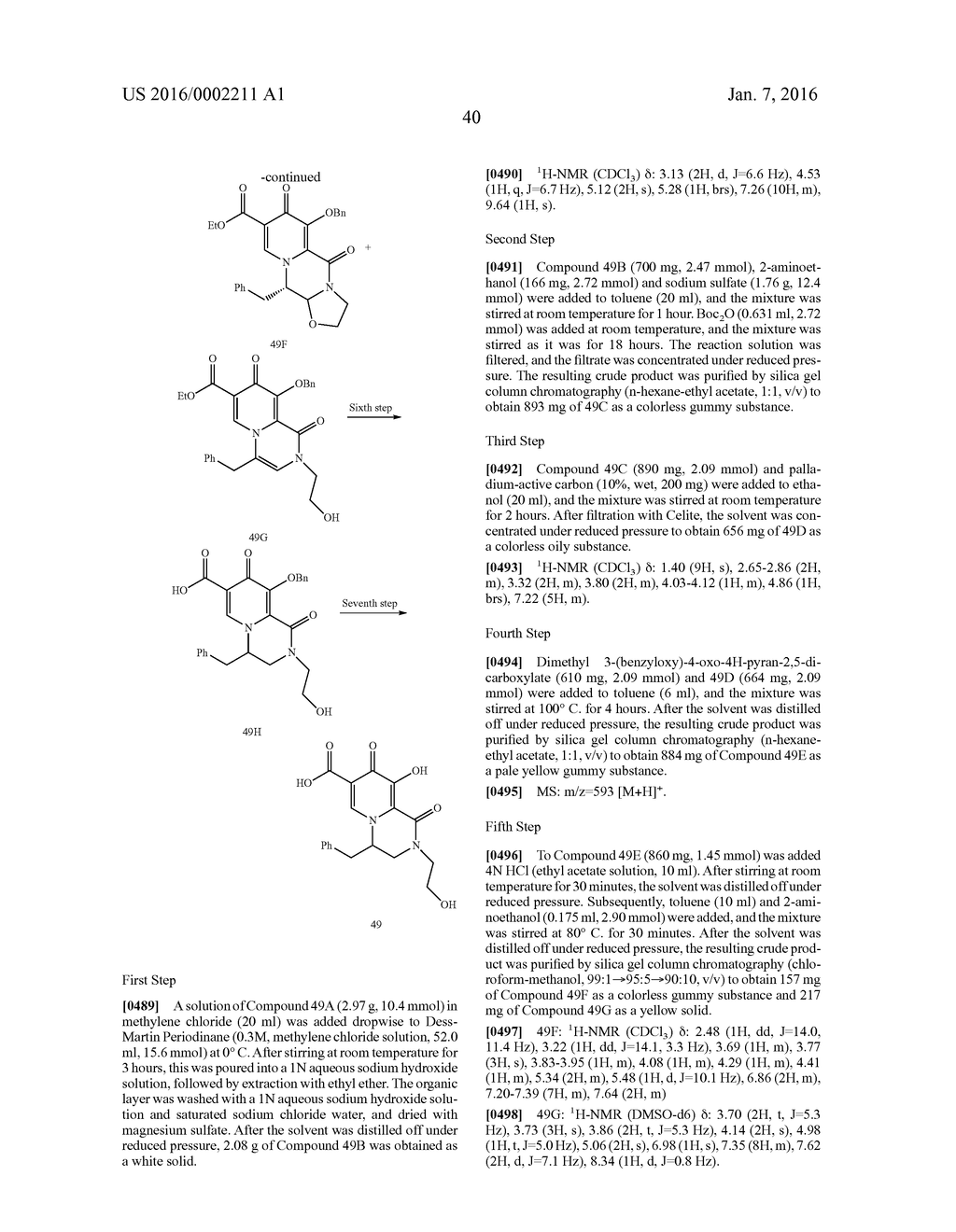 METHOD OF PRODUCING PYRONE AND PYRIDONE DERIVATIVES - diagram, schematic, and image 44