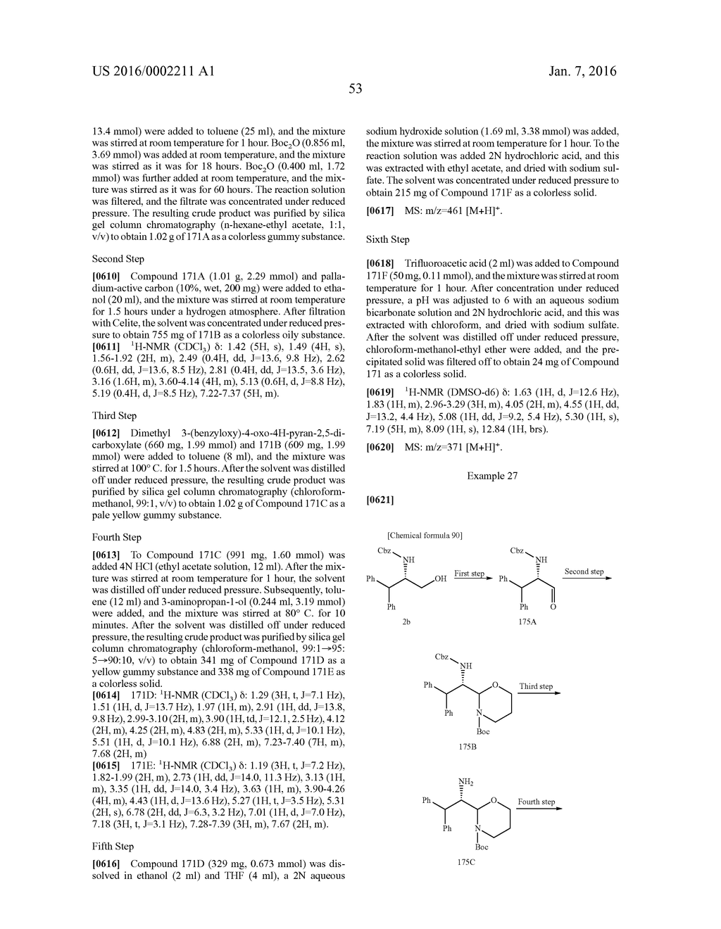 METHOD OF PRODUCING PYRONE AND PYRIDONE DERIVATIVES - diagram, schematic, and image 57