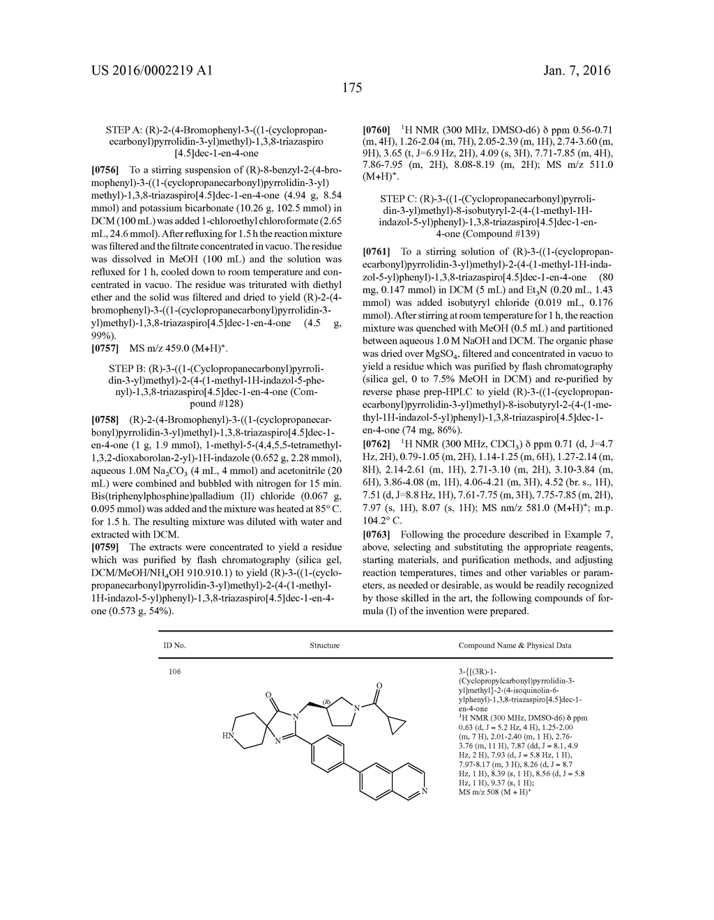 IMIDAZOLIN-5-ONE DERIVATIVE USEFUL AS FASN INHIBITORS FOR THE TREATMENT OF     CANCER - diagram, schematic, and image 176