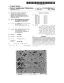 MICROSTRUCTURED COMPOSITE MATERIAL, METHOD FOR THE PRODUCTION THEREOF,     MOULDED ARTICLES MADE THEREOF AND ALSO PURPOSES OF USE diagram and image