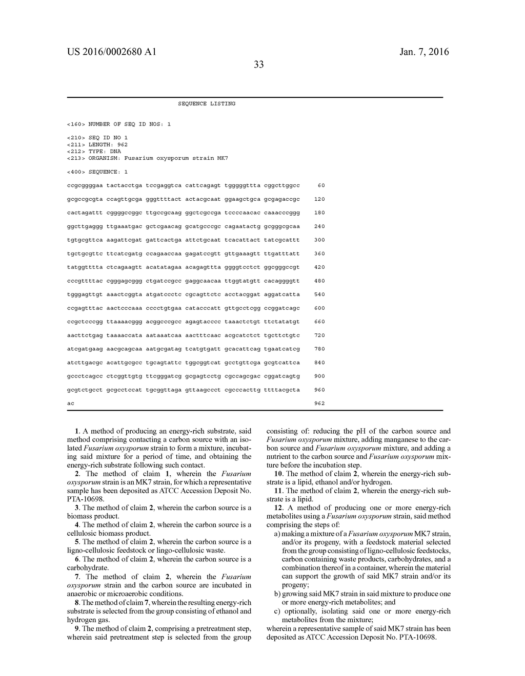 ACIDOPHILIC FUSARIUM OXYSPORUM STRAINS, METHODS OF THEIR PRODUCTION AND     METHODS OF THEIR USE - diagram, schematic, and image 41