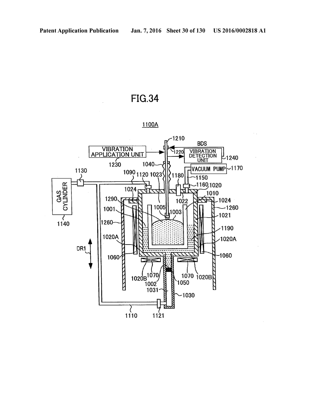 CRYSTAL GROWTH APPARATUS AND MANUFACTURING METHOD OF GROUP III NITRIDE     CRYSTAL - diagram, schematic, and image 31