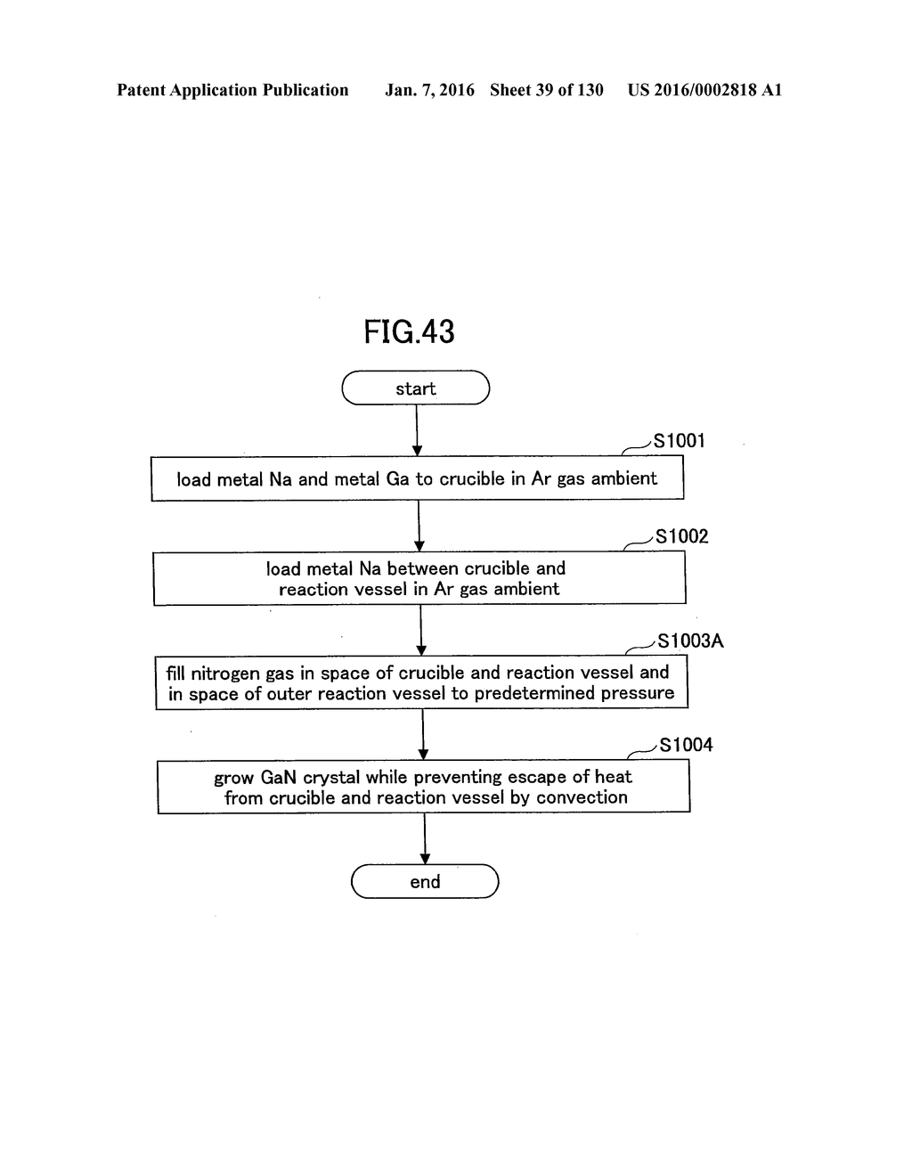 CRYSTAL GROWTH APPARATUS AND MANUFACTURING METHOD OF GROUP III NITRIDE     CRYSTAL - diagram, schematic, and image 40