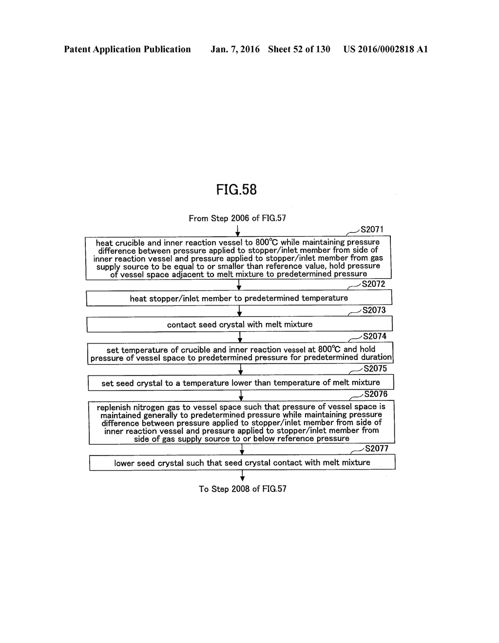 CRYSTAL GROWTH APPARATUS AND MANUFACTURING METHOD OF GROUP III NITRIDE     CRYSTAL - diagram, schematic, and image 53