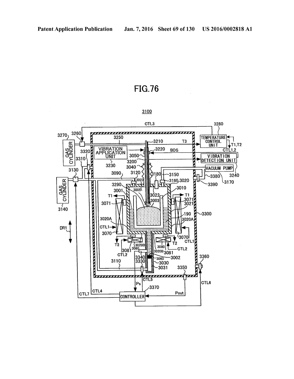 CRYSTAL GROWTH APPARATUS AND MANUFACTURING METHOD OF GROUP III NITRIDE     CRYSTAL - diagram, schematic, and image 70