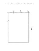 BUILDING MEMBRANE WITH DRAINAGE MATRIX AND HORIZONTAL ADHESIVE PORTIONS diagram and image