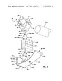 TRIM ASSEMBLY FOR A FLEXIBLE PANEL IN A FALSE CEILING diagram and image