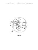 PROACTIVE SAFETY METHODS, DEVICES AND SYSTEMS, AND SAFETY METHODS AND     DEVICES FOR BLOCKING OPERATION OF LATCHES FOR OCCUPANT INGRESS AND EGRESS     CLOSURE PANELS diagram and image