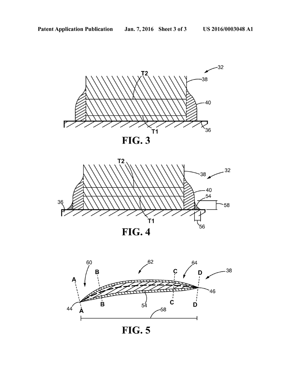 Airfoil with Thickened Root and Fan and Engine Incorporating Same - diagram, schematic, and image 04