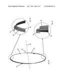 AXIAL RETAINING RING FOR TURBINE VANES diagram and image