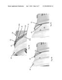 AXIAL RETAINING RING FOR TURBINE VANES diagram and image