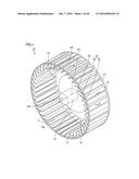 FAN, MOLDING DIE, AND FLUID FEEDER diagram and image