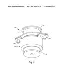 AXIALLY DAMPED HYDRAULIC MOUNT ASSEMBLY diagram and image