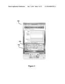 SYSTEM AND METHOD FOR IMPLEMENTING SLIDING INPUT OF TEXT BASED UPON     ON-SCREEN SOFT KEYBOARD ON ELECTRONIC EQUIPMENT diagram and image