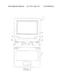 ELECTRONIC APPARATUS WITH A TOUCH CONTROL SCREEN diagram and image