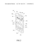 MOBILE TERMINAL FOR CONTROLLING ICONS DISPLAYED ON TOUCH SCREEN AND METHOD     THEREFOR diagram and image