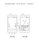 MOBILE TERMINAL FOR CONTROLLING ICONS DISPLAYED ON TOUCH SCREEN AND METHOD     THEREFOR diagram and image