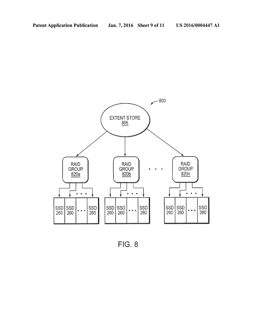 CLUSTERED RAID ASSIMILATION MANAGEMENT - diagram, schematic, and image 10