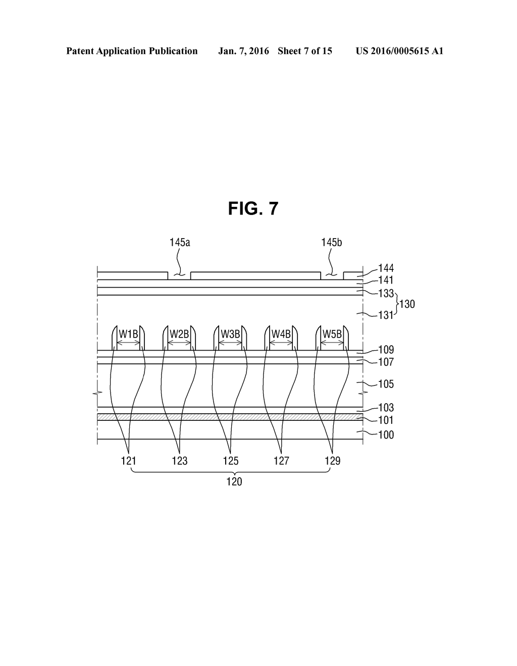 METHOD OF FORMING PATTERNS OF SEMICONDUCTOR DEVICE - diagram, schematic, and image 08