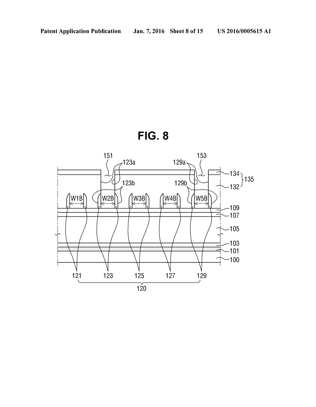 METHOD OF FORMING PATTERNS OF SEMICONDUCTOR DEVICE - diagram, schematic, and image 09