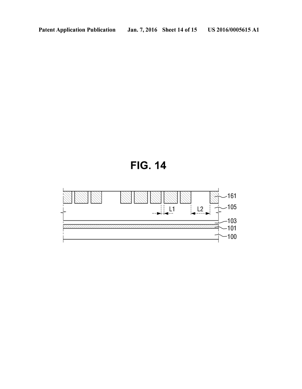 METHOD OF FORMING PATTERNS OF SEMICONDUCTOR DEVICE - diagram, schematic, and image 15