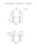 SEMICONDUCTOR STRUCTURE WITH INCREASED SPACE AND VOLUME BETWEEN SHAPED     EPITAXIAL STRUCTURES diagram and image