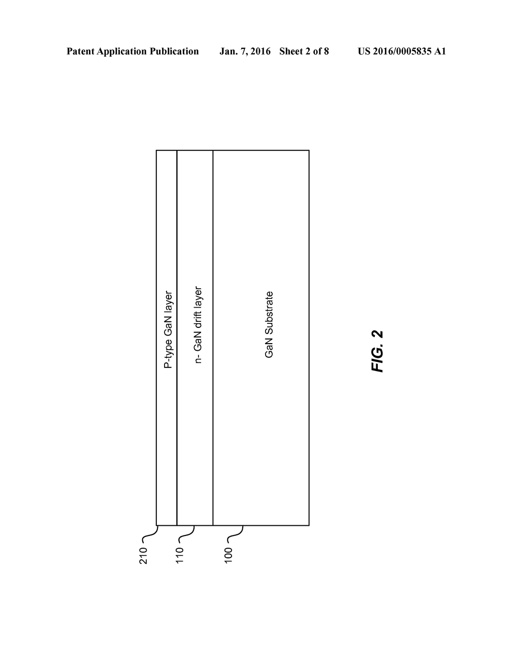 METHOD OF FABRICATING A MERGED P-N JUNCTION AND SCHOTTKY DIODE WITH     REGROWN GALLIUM NITRIDE LAYER - diagram, schematic, and image 03