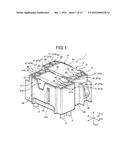 ELECTRONIC COMPONENT ASSEMBLY STRUCTURE AND ELECTRICAL JUNCTION BOX diagram and image