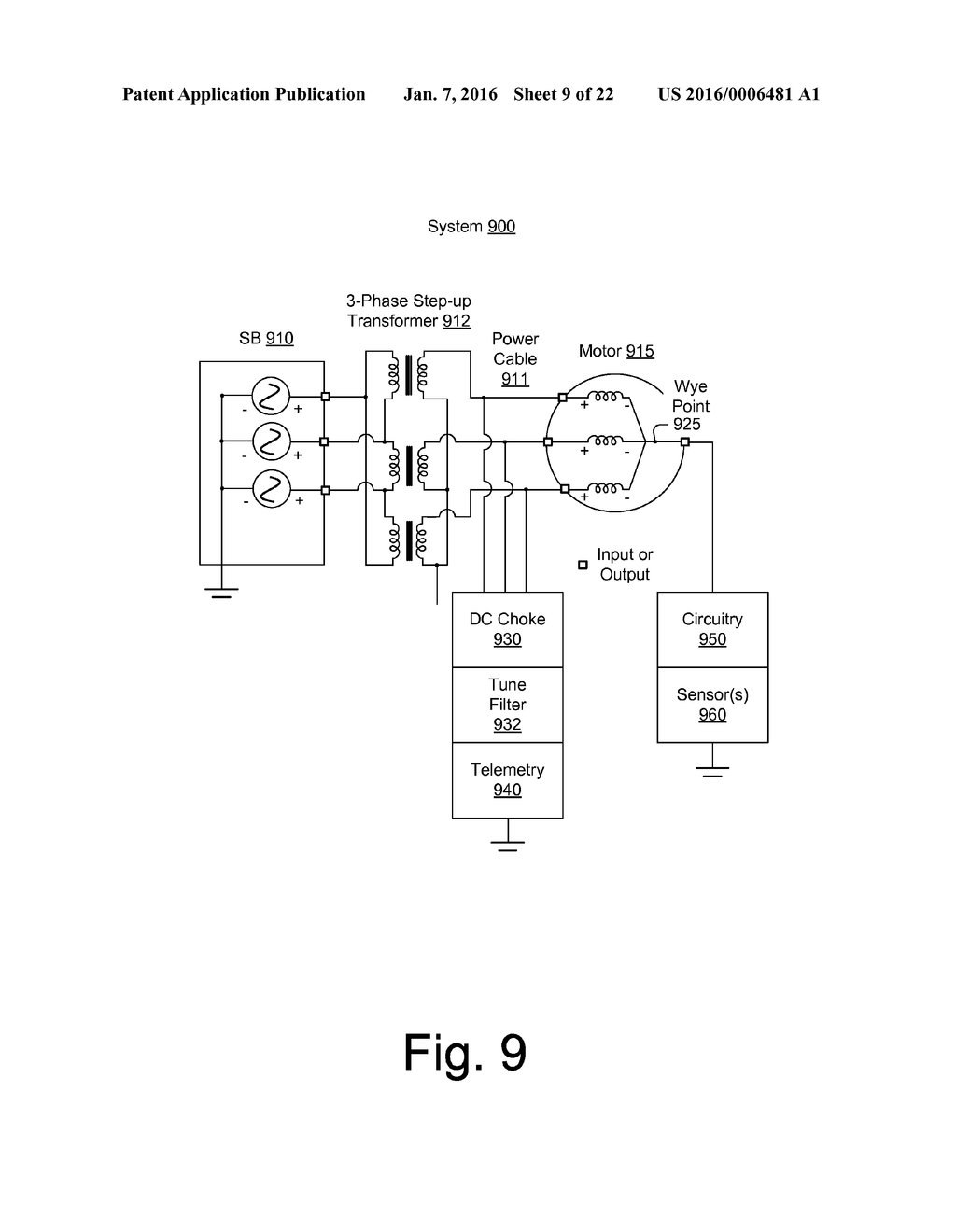 Telemetry Equipment For Multiphase Electric Motor Systems - diagram, schematic, and image 10