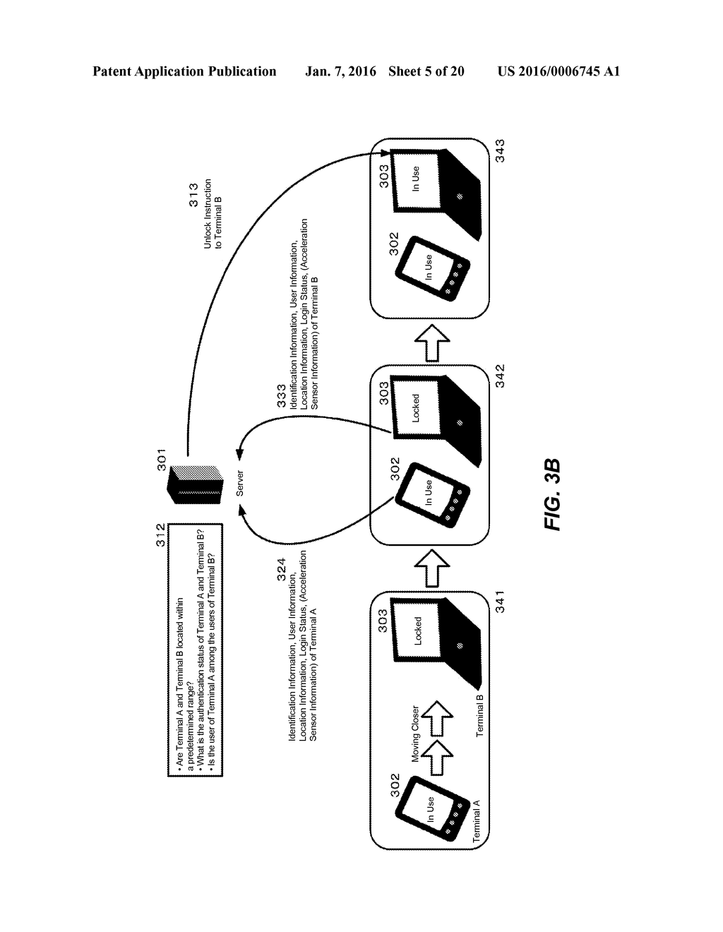 PROPAGATING AUTHENTICATION BETWEEN TERMINALS - diagram, schematic, and image 06