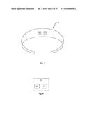 GESTURE DETECTION TO PAIR TWO WEARABLE DEVICES AND PERFORM AN ACTION     BETWEEN THEM AND A WEARABLE DEVICE, A METHOD AND A SYSTEM USING HEAT AS A     MEANS FOR COMMUNICATION diagram and image