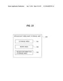 DIGITAL BROADCAST RECEIVER AND INFORMATION UPDATING METHOD THEREFOR diagram and image