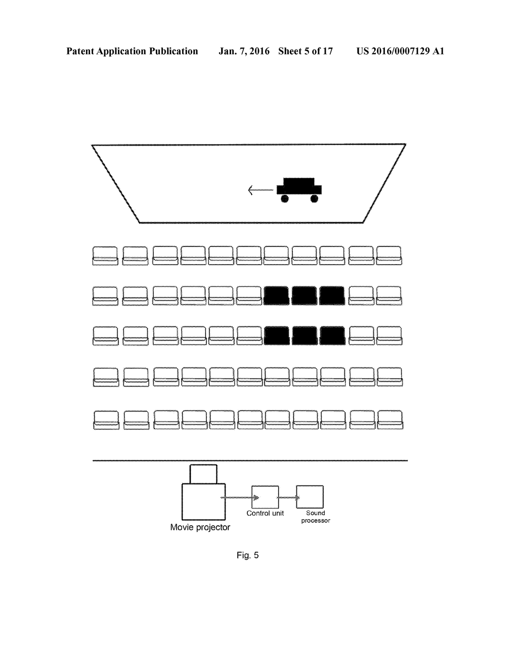 METHOD FOR CONTROLLING SOUND IN AN AUDITORIUM - diagram, schematic, and image 06