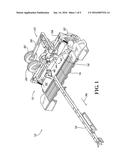 HEADER RETAINING SYSTEM FOR A LATERAL TRANSPORT CENTER PIVOT AGRICULTURAL     MACHINE diagram and image