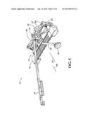 HEADER RETAINING SYSTEM FOR A LATERAL TRANSPORT CENTER PIVOT AGRICULTURAL     MACHINE diagram and image