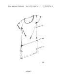 SYSTEM,  METHOD, AND BUSINESS MODEL FOR MODIFICATION OF SHIRT INTO A DRESS diagram and image