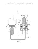 COFFEE BREWING DEVICE WITH MANUAL SIPHON diagram and image