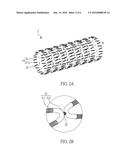 INTRAVASCULAR STENT WITH HELICAL STRUTS AND SPECIFIC CROSS-SECTIONAL     SHAPES diagram and image