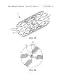 INTRAVASCULAR STENT WITH HELICAL STRUTS AND SPECIFIC CROSS-SECTIONAL     SHAPES diagram and image