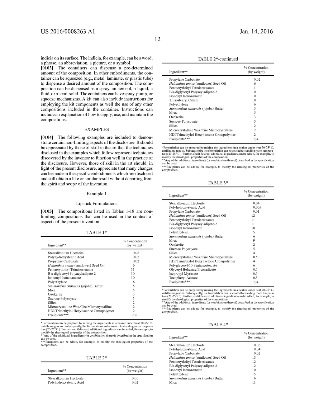 COSMETIC COMPOSITIONS - diagram, schematic, and image 13