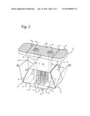 APPARATUS FOR TREATING A TENNIS ELBOW BY MEANS OF PERCUTANEOUS     INTERVENTION, AS WELL AS A HOLDER FOR USE WITH SUCH AN APPARATUS diagram and image